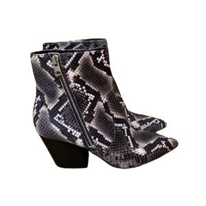 Allsaints Aster Leather Boots Size EU 38